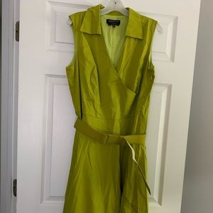 Jones New York Lime Green Dress